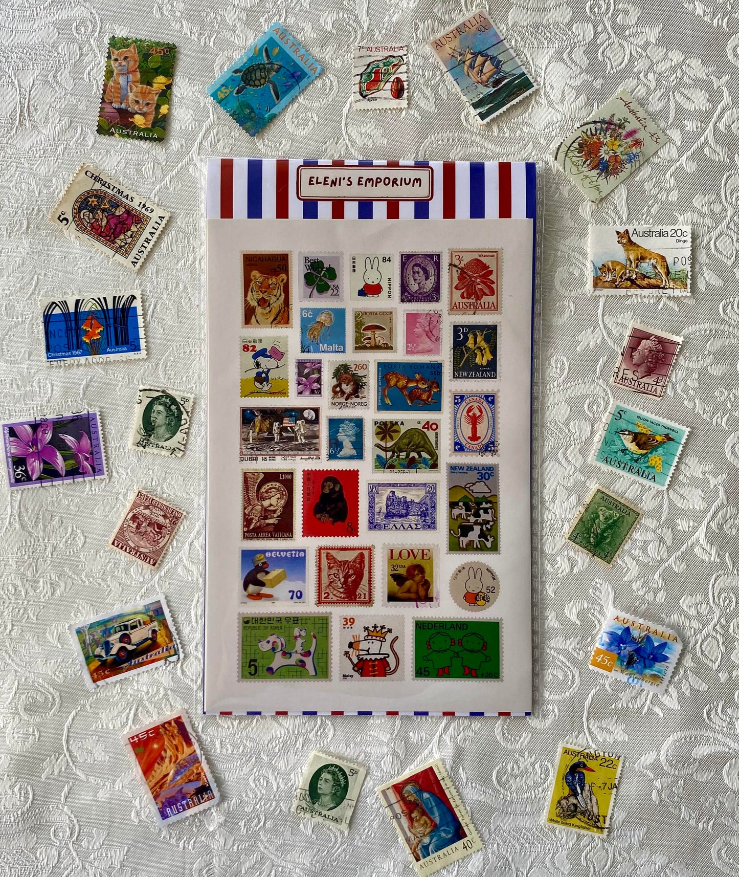 Stamp Stickers 2 Pack