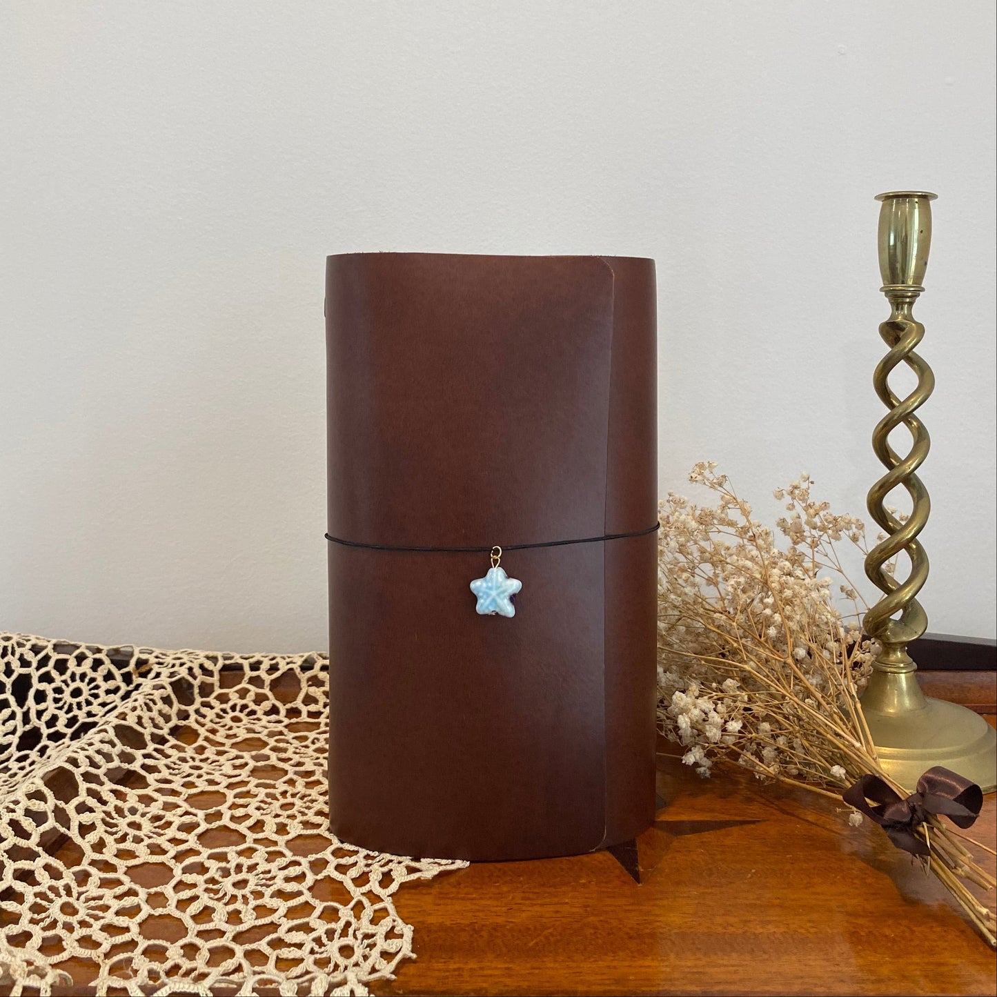 Chestnut Trifold Journal