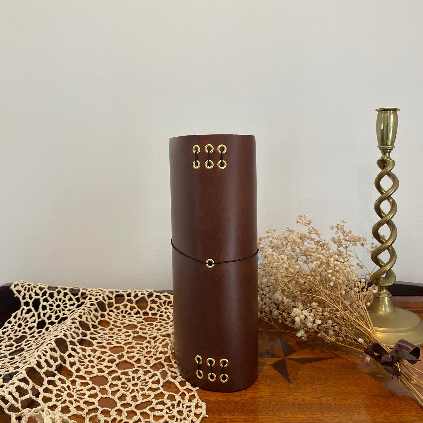 Chestnut Trifold Journal