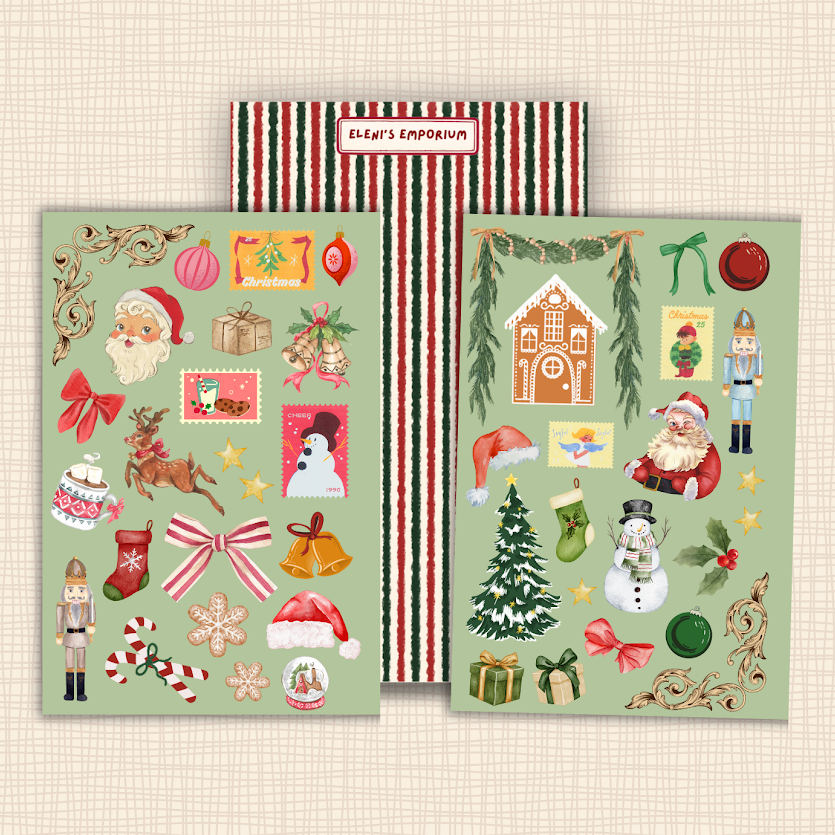 Christmas Stickers 2 Pack