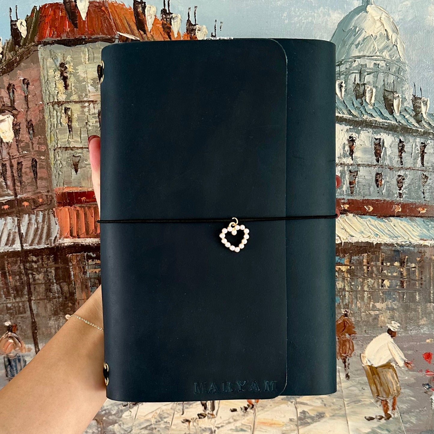 Ocean Trifold Journal
