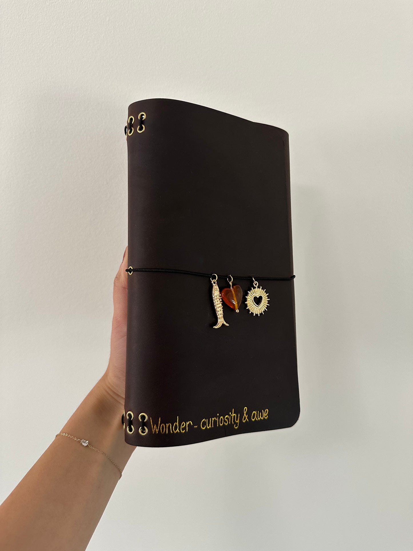 Espresso Trifold Journal