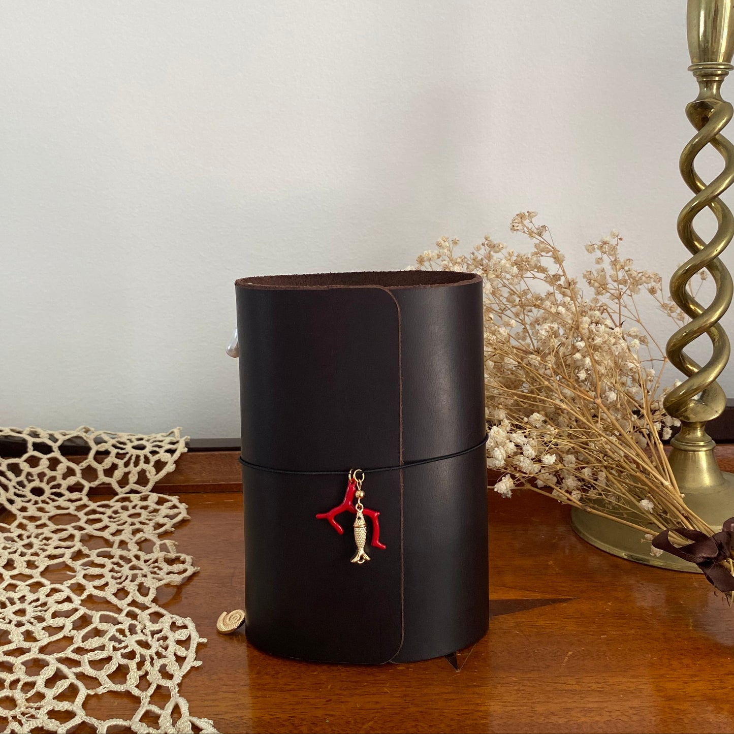 Espresso Trifold Journal