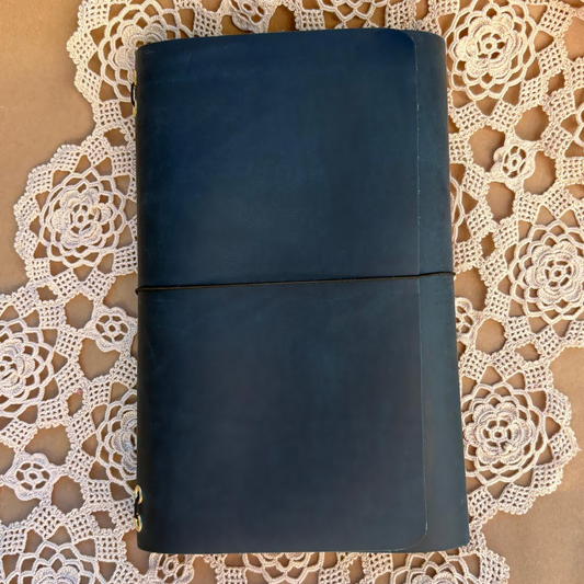 Ocean Trifold Leather Journal