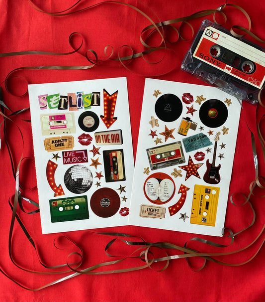 Concert Stickers 2 Pack