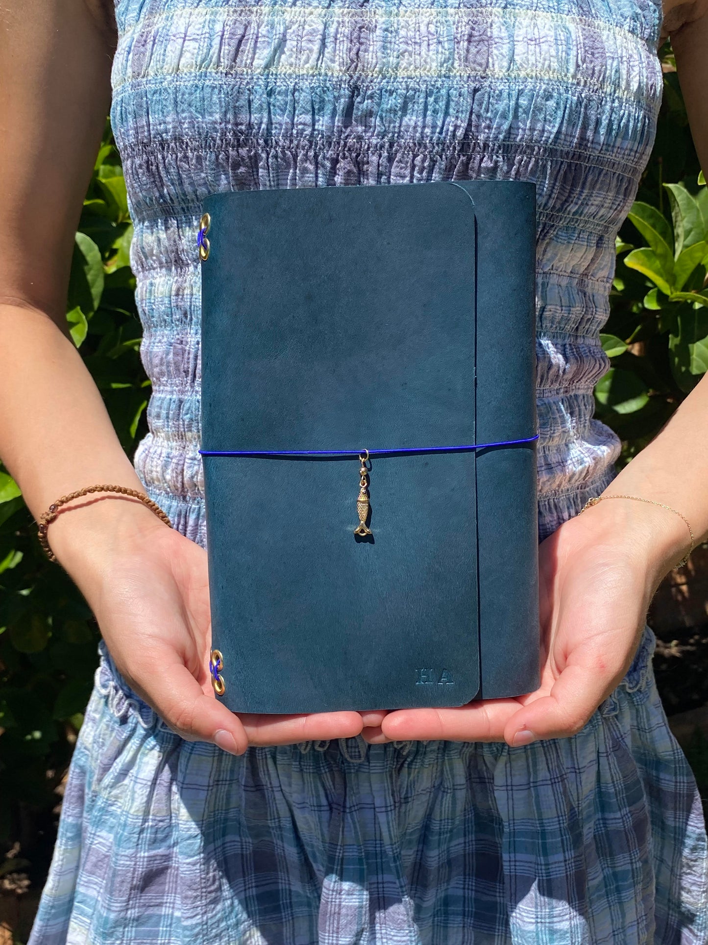 Ocean Trifold Journal