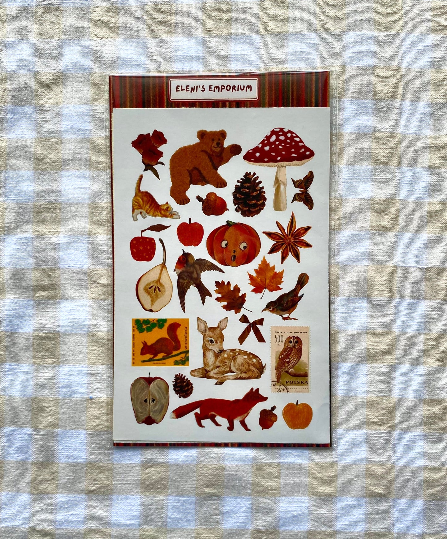 Autumn Stickers 2 Pack