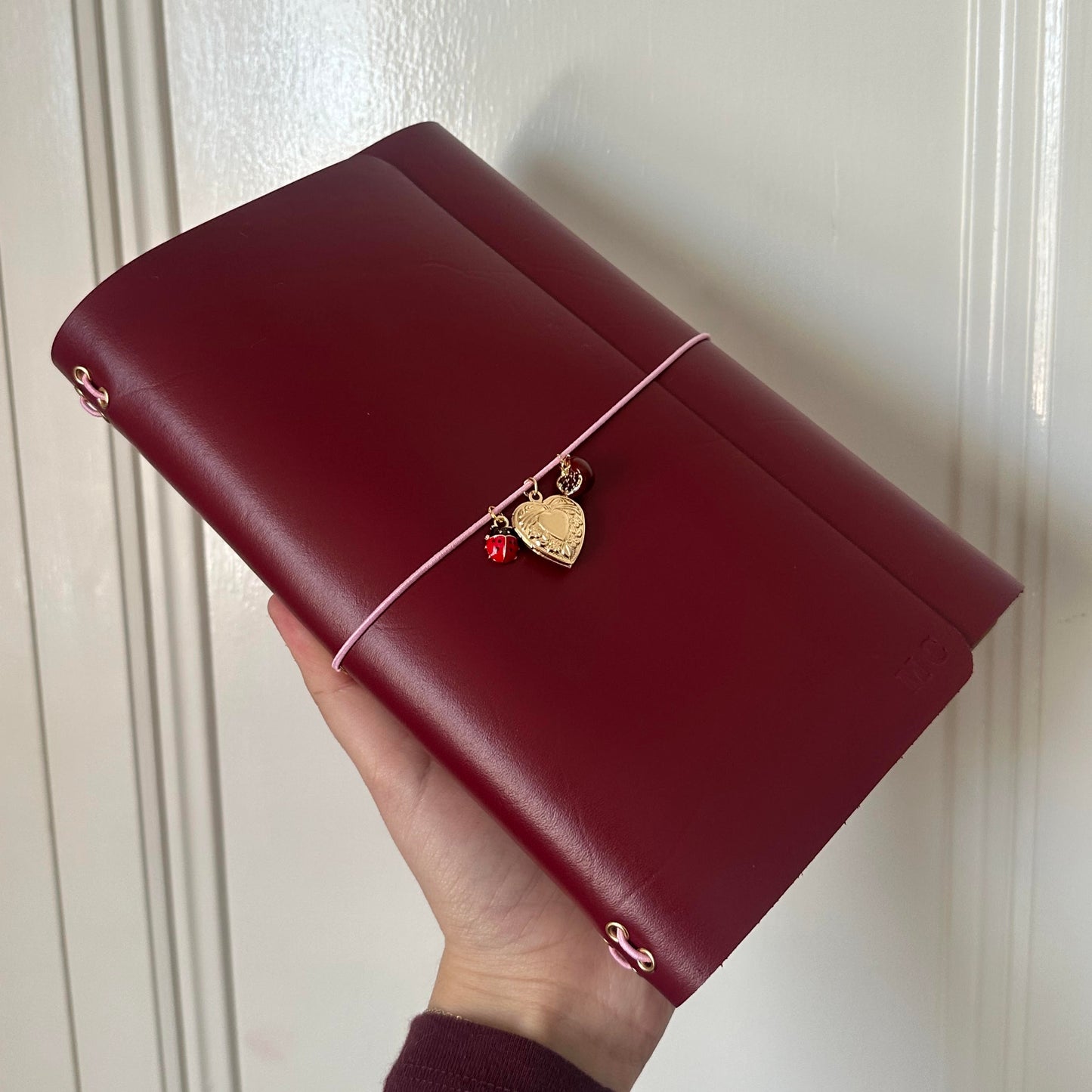 Cherry Trifold Journal